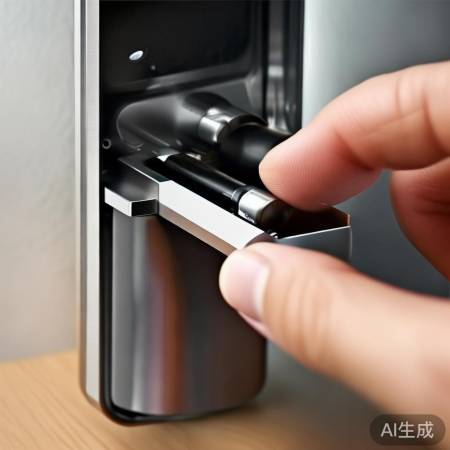 更换电池,重装指纹锁