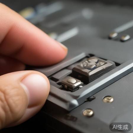 按钮断裂,检查确认