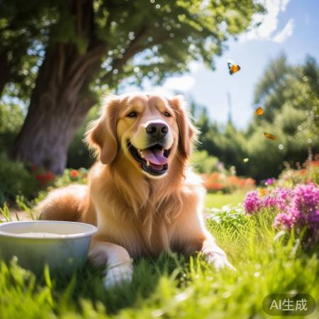 狗狗夏日快乐！