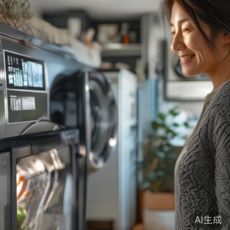 省力、静音洗衣机