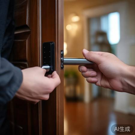 “装智能锁,易如反掌”