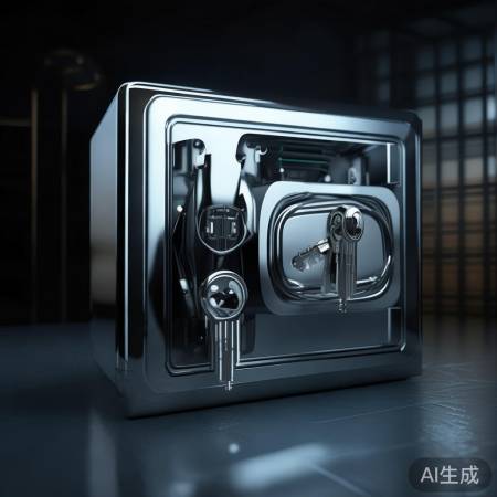 保险柜双面钥匙,双重保障