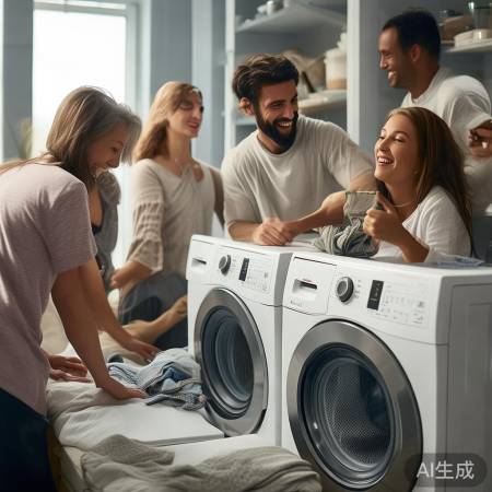 共享洗衣机，轻松享洁净