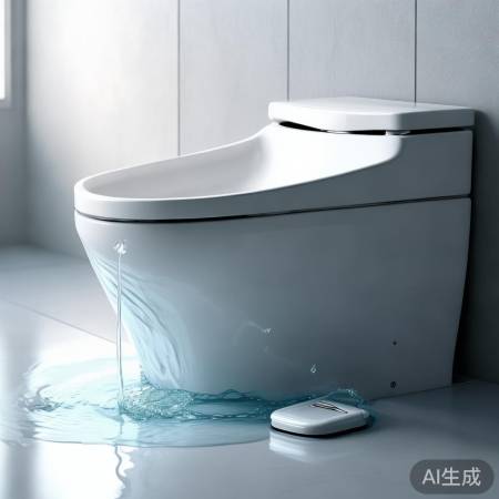 “踢脚冲水,科技感十足”