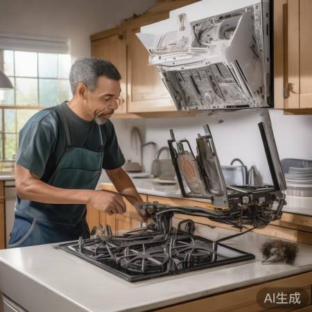 拆装集成灶,轻松上手