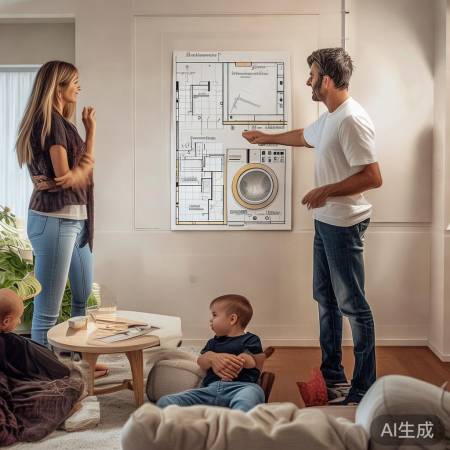 了解邻居意见，安全放置洗衣机