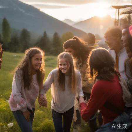 女孩迷路遇救，终安全返回