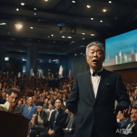 国际会议突发质问