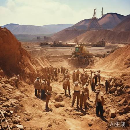 古代铜矿挖掘艰辛,如今超大型矿