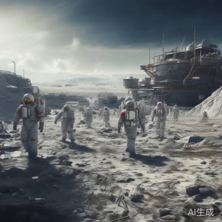 新疆模拟月球训练场，探索太空奥