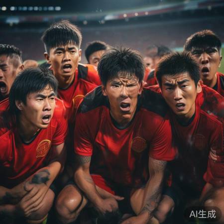 中国男足心理素质欠佳