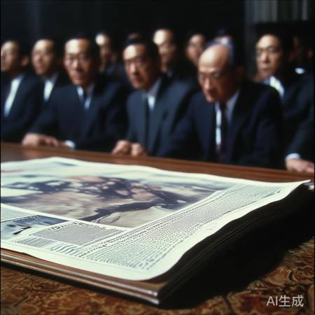 “光明日报严正声明,纪念领袖”