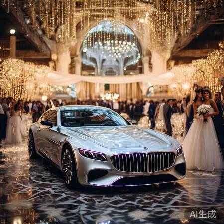 网友婚礼豪华盛大