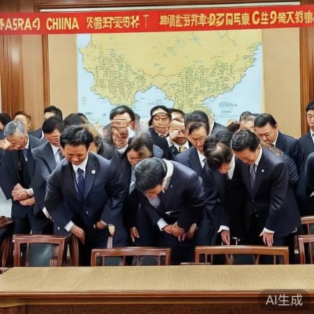 日本代表团鞠躬谢罪详情